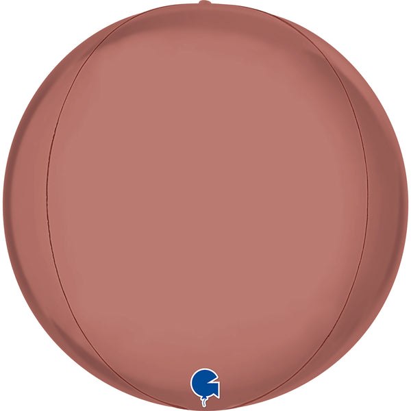 15" GLOBE PLATINUM ROSÈ 4D FOIL