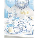 MONEY HOLDER: BLUE HOLY CROSS TRIFOLD MONEY HOLDER CARD WITH ENVELOPE