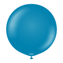 36" KALISAN RETRO DEEP BLUE LATEX (2 PER BAG)