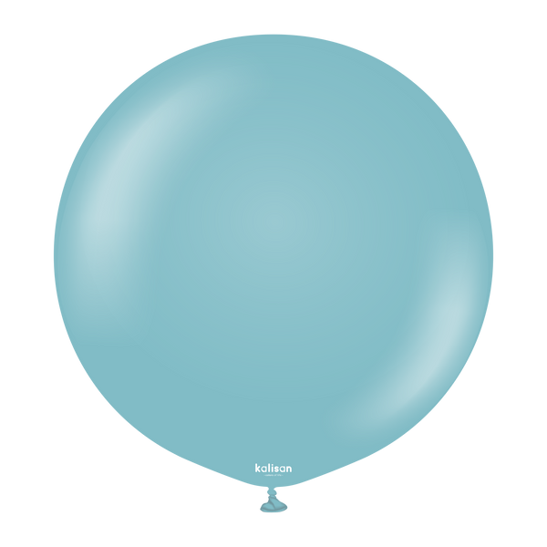 36" KALISAN RETRO BLUE GLASS LATEX (2 PER BAG)
