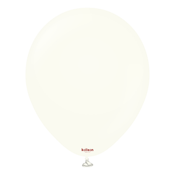 18" KALISAN RETRO WHITE LATEX (25 PER BAG)