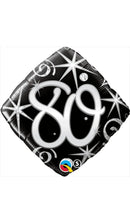 18" DIAMOND 80TH FOIL