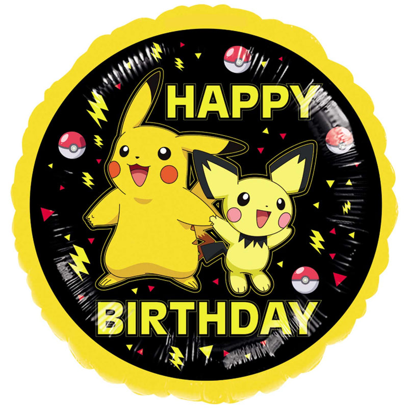 18" POKEMON HAPPY BIRTHDAY FOIL