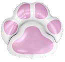 29" PAW PRINT PINK FOIL