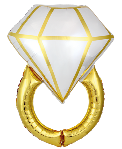 36" RING GOLD FOIL