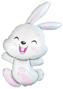 44" SUPERSHAPE HAPPY BUNNY FOIL