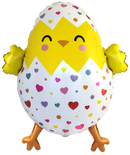32" HAPPY CHICK FOIL BALLOON