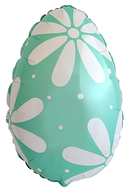 23" GREEN EASTER EGG FOIL