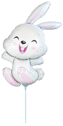 15" MINI HAPPY BUNNY FOIL