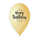13" HAPPY BIRTHDAY PASTEL LATEX (25 PER PACK)