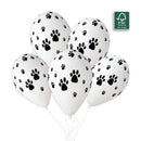 13" BIG DOG PAW PRINTS LATEX (25 PER PACK)