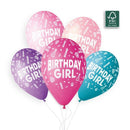 13" BIRTHDAY GIRL LATEX (25 PER PACK)