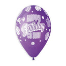13" HAPPY BIRTHDAY TO YOU LATEX (25 PER PACK)