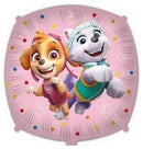 18" SQUARE PAW PATROL SKYE & EVEREST FOIL