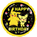 18" POKEMON HAPPY BIRTHDAY FOIL