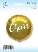 18" ROUND CHEERS FOIL