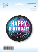 18" ROUND BIRTHDAY CONTROLLER FOIL
