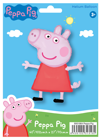 40" PEPPA PIG FOIL