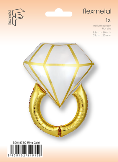 36" RING GOLD FOIL