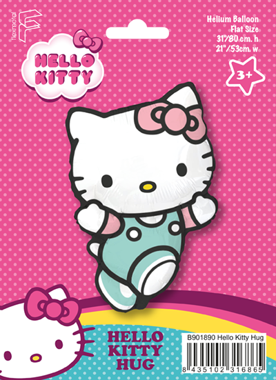 31" HELLO KITTY HUG FOIL