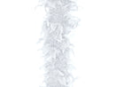FEATHER BOA WHITE 180CM
