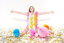 FEATHER BOA WHITE 180CM