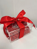 8CM/3.15INCH TRANSPARENT PLASTIC FILLABLE DECORATIVE BALL
