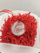 8CM/3.15INCH TRANSPARENT PLASTIC FILLABLE DECORATIVE BALL