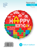 18" BIRTHDAY BRICKS FOIL