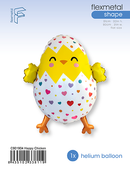 32" HAPPY CHICK FOIL BALLOON