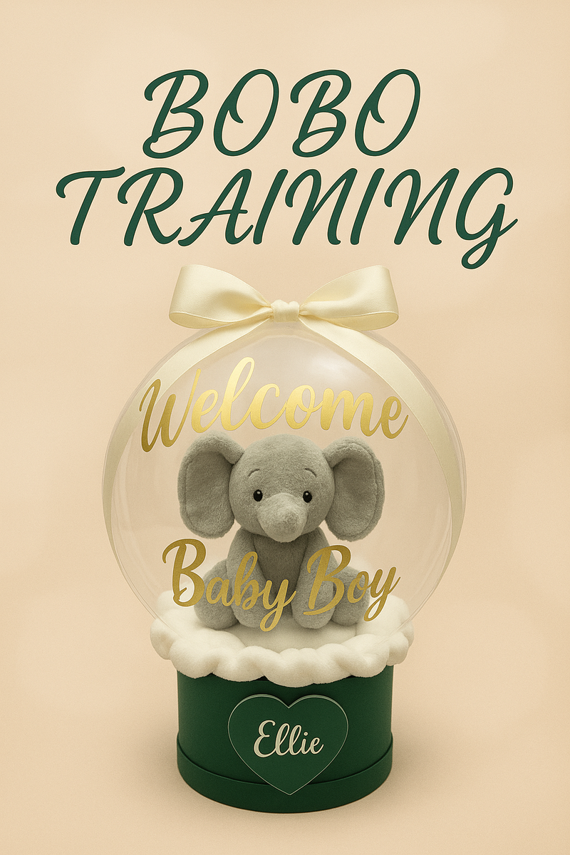 TRAINING COURSE: BOBO TRAINING (UP TO 3 ATTENDEES)