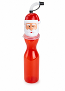 SANTA CLAUS DRINKS BOTTLE WITH STRAW 500ML