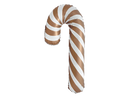 39" CANDY CANE MATTE CHOCO BROWN FOIL