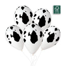 13" COW PRINT LATEX (25 PER PACK)