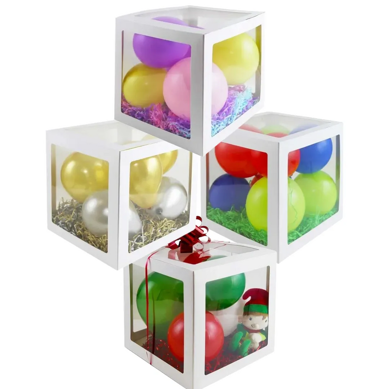 POP-UP PARTY BALLOON BOX BLOCK (PACK OF 4 BLOCKS)