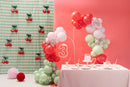 13" MINI POWDER PINK BOW FOR GARLANDS FOIL AIR-FILL (5 PER PACK)
