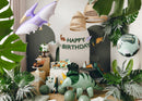 18" ROUND HAPPY BIRTHDAY BRONTOSAURUS FOIL