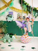 18" ROUND HAPPY BIRTHDAY BRONTOSAURUS FOIL