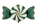 44" CANDY GIFT FOIL BEIGE & GREEN