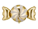 44" CANDY GIFT FOIL BEIGE & GOLD