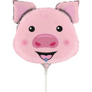 14" MINI PIG HEAD FOIL