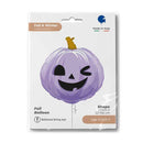 22" FUNNY PUMPKIN LILAC FOIL
