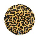 18" ROUND LEOPARD SPOTS FOIL