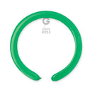 2" GEMAR MODELLING BALLOONS GREEN