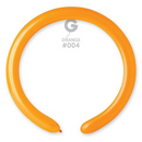 2" GEMAR MODELLING BALLOONS ORANGE