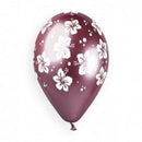 13" GEMAR RETAIL LATEX SHINY HIBISCUS