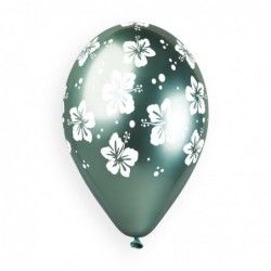 13" GEMAR RETAIL LATEX SHINY HIBISCUS