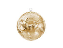 DISCO MIRROR BALL CHAMPAGNE GOLD 30CM