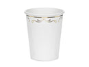 CUPS: ORNAMENTAL PAPER CUPS 7.4OZ 220ML (6 PER PACK)