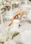 CUPS: ORNAMENTAL PAPER CUPS 7.4OZ 220ML (6 PER PACK)